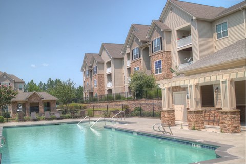 Luxury Apartments in Lithonia| Wesley Stonecrest Apartments | Relax by our Pool